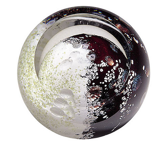 Mercury Paperweight by Glass Eye Studio